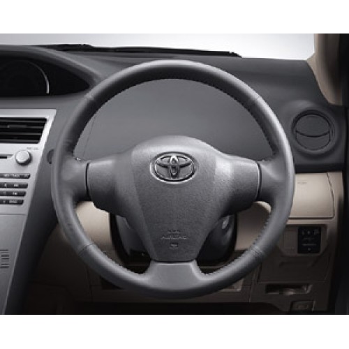 Leather steering wheel for Toyota Belta NCP96-BEPNK(L) (August 2011 – June 2012)