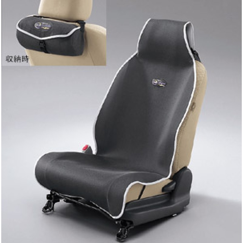 Gray seat cover for Toyota Belta NCP96-BEPNK(L) (August 2011 – June 2012)