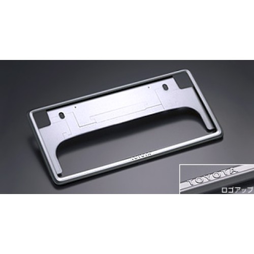 License plate frame (front / rear), (main) for Toyota DYNA XZU600D-TUMMB-K (May 2013 – )